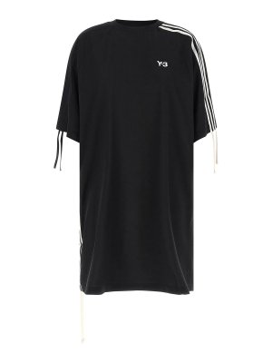 Y-3: t-shirts - T-Shirt Dress