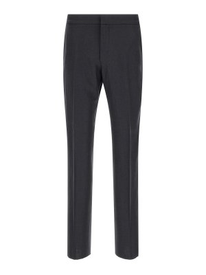 ZEGNA: Pantalones casual - Pantalón Casual - Azul