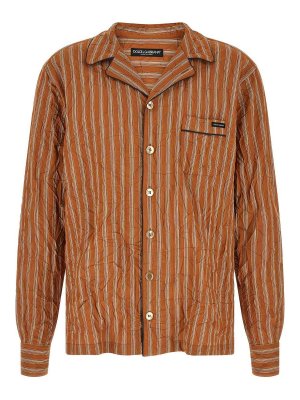 DOLCE & GABBANA: Chemises - Chemise - Marron
