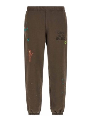 GALLERY DEPT.: tracksuit bottoms - Gd French Logo Joggers