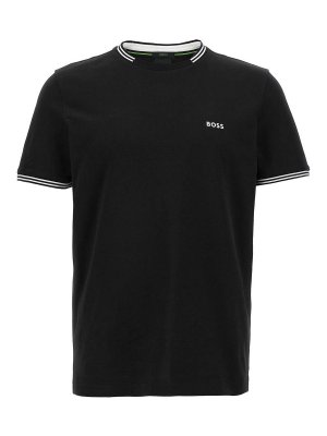Hugo Boss: Camisetas - Camiseta - Negro