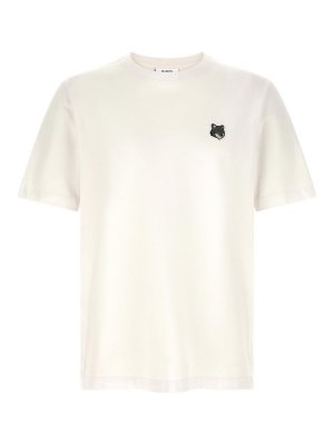 MAISON KITSUNÉ: Tシャツ - Tシャツ - 白