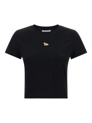 MAISON KITSUNÉ: Camisetas - Camiseta - Negro