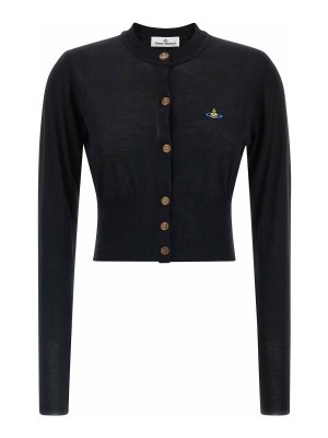 VIVIENNE WESTWOOD: Cárdigans - Cárdigan - Negro