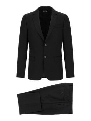 ZEGNA: knee length dresses - Mohair Wool Dress