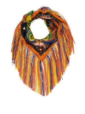 ETRO: scarves - Fringed Scarf