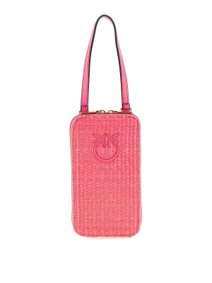 Pinko: Cases & Covers - Raffia Smartphone Holder