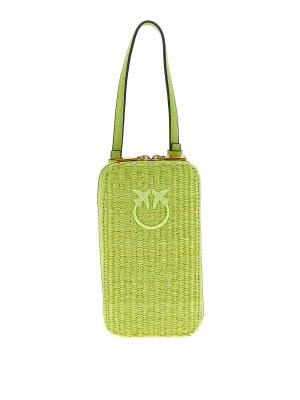 Pinko: Cases & Covers - Raffia Smartphone Holder