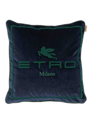 ETRO: homeware - Logo Cushion