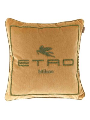 ETRO: homeware - Logo Cushion