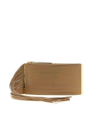 ELISABETTA FRANCHI: Bolso clutch - Bolso Clutch - Beis