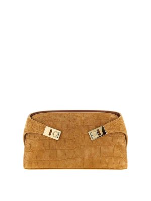 SALVATORE FERRAGAMO: Umhängetaschen - Umhängetasche - Braun