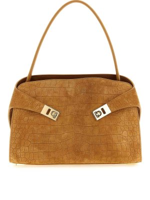 SALVATORE FERRAGAMO: Schultertaschen - Schultertasche - Braun