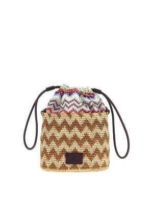 MISSONI: Bucket bags - Zig Zag Bucket Bag