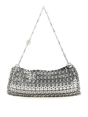 RABANNE: Bolso clutch - Bolso Clutch - Plata