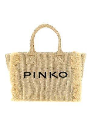 Pinko: totes bags - Beach Large Shopping Bag