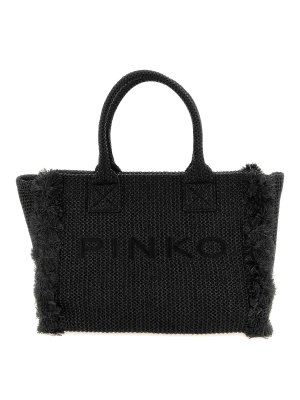 Pinko: トートバッグ - トートバッグ - 黒