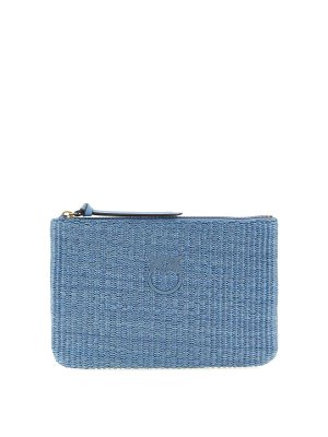 Pinko: Clutch - Pochette - Bleu Clair