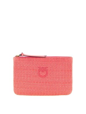 Pinko: pochette - Pochette in rafia