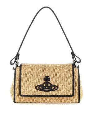 VIVIENNE WESTWOOD: Schultertaschen - Schultertasche - Beige