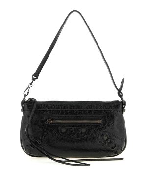 BALENCIAGA: クラッチバッグ - クラッチバッグ - 黒