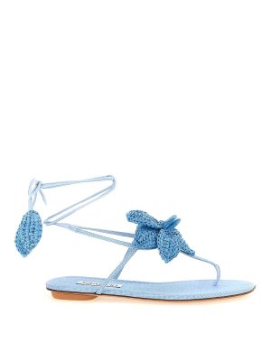 Aquazzura: サンダル - サンダル - ライトブルー