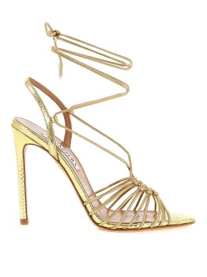 Aquazzura: Sandalias - Sandalias - Dorado