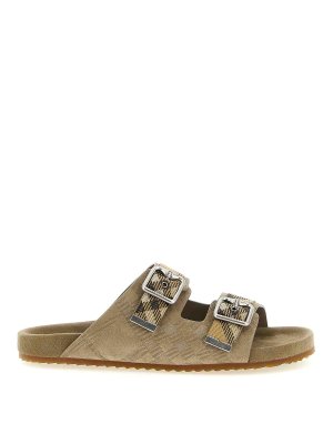 BURBERRY: Sandalen - Sandalen - Beige