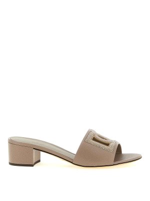 DOLCE & GABBANA: Mules - Mules - Grau