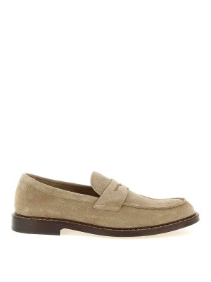 Doucal's: Mocassini e slippers - Mocassini in pelle scamosciata