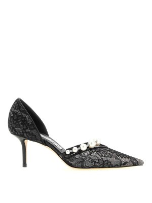 JIMMY CHOO: Escarpins - Chaussures À Talon - Noir