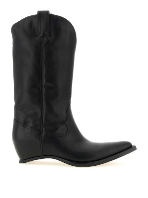 Maison Margiela: Botas - Botas - Negro