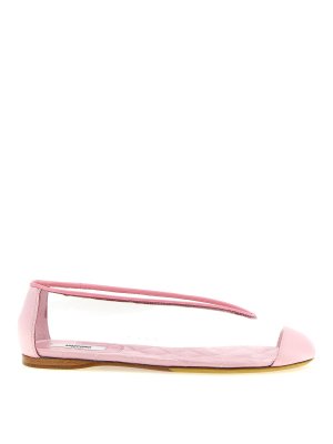 MOSCHINO: Ballerinas - Ballerinas - Nude