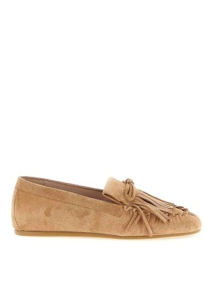 Stuart Weitzman: Loafers & Slippers - Britt Fringe Loafers