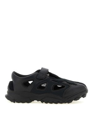 Y-3: Sandales - Sandales - Noir