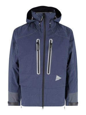 AND WANDER: Vestes casuals - Veste Casual - Bleu