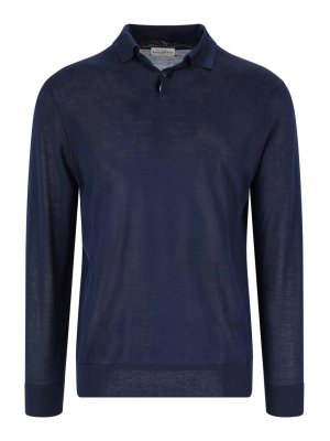 BALLANTYNE: polo shirts - Silk and cashmere polo shirt
