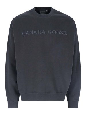 Canada Goose: Sweatshirts & Sweaters - Rove logo sweatshirt