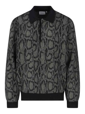 CARHARTT: polo shirts - Snake polo sweater