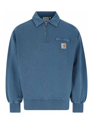 CARHARTT: スウェット＆セーター - スウェットシャツ/セーター - ブルー