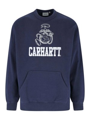 CARHARTT: Sudaderas y suéteres - Sudadera - Azul