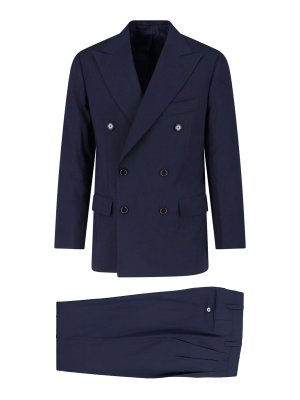 CESARE ATTOLINI NAPOLI: Elegante Anzüge - Eleganter Anzug - Blau