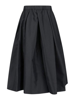 COMME DES GARCONS: Knielange und Midi Röcke - Midirock - Schwarz