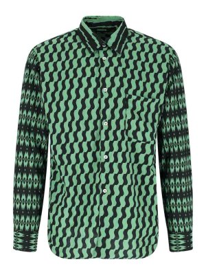 COMME DES GARÇONS HOMMES PLUS: シャツ - シャツ - 緑