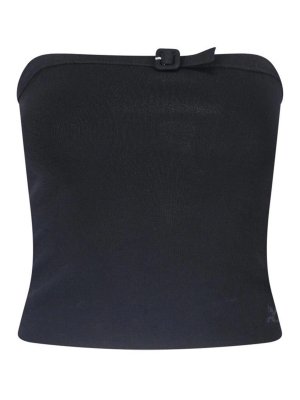 Courreges: Tops & Débardeurs - Top - Noir