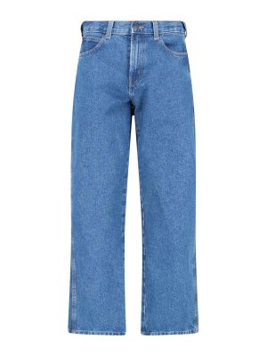 DICKIES: Jeans à jambe droite - Jean Droit - Bleu