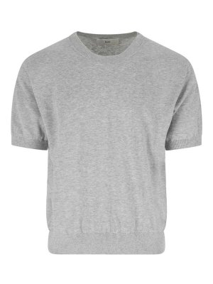 DUNST: Suéteres con cuello pico - Suéter Con Cuello De Pico - Gris