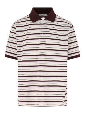 DUNST: polo shirts - Striped polo shirt