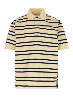 DUNST: polo shirts - Striped polo shirt