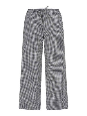 DUNST: tracksuit bottoms - Checked sports trousers
